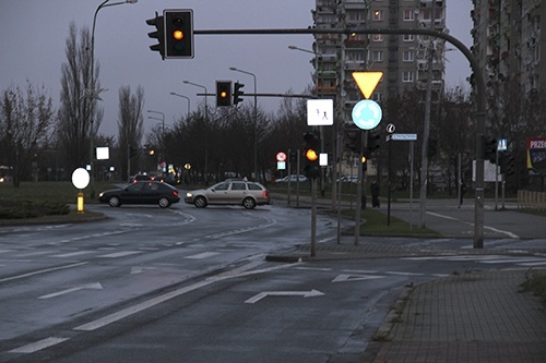 Awaria sygnalizacji świetlnej na Piekarach